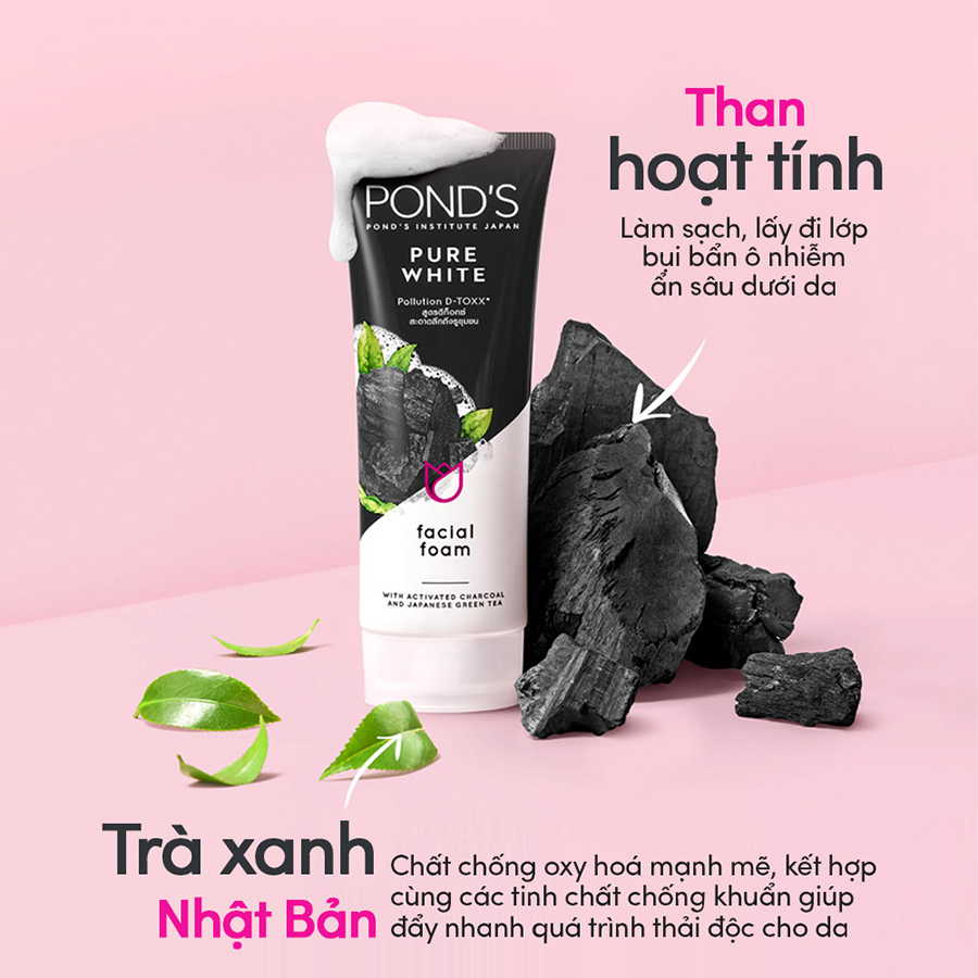 Sữa Rửa Mặt Pond's Trắng Da Tinh Khiết