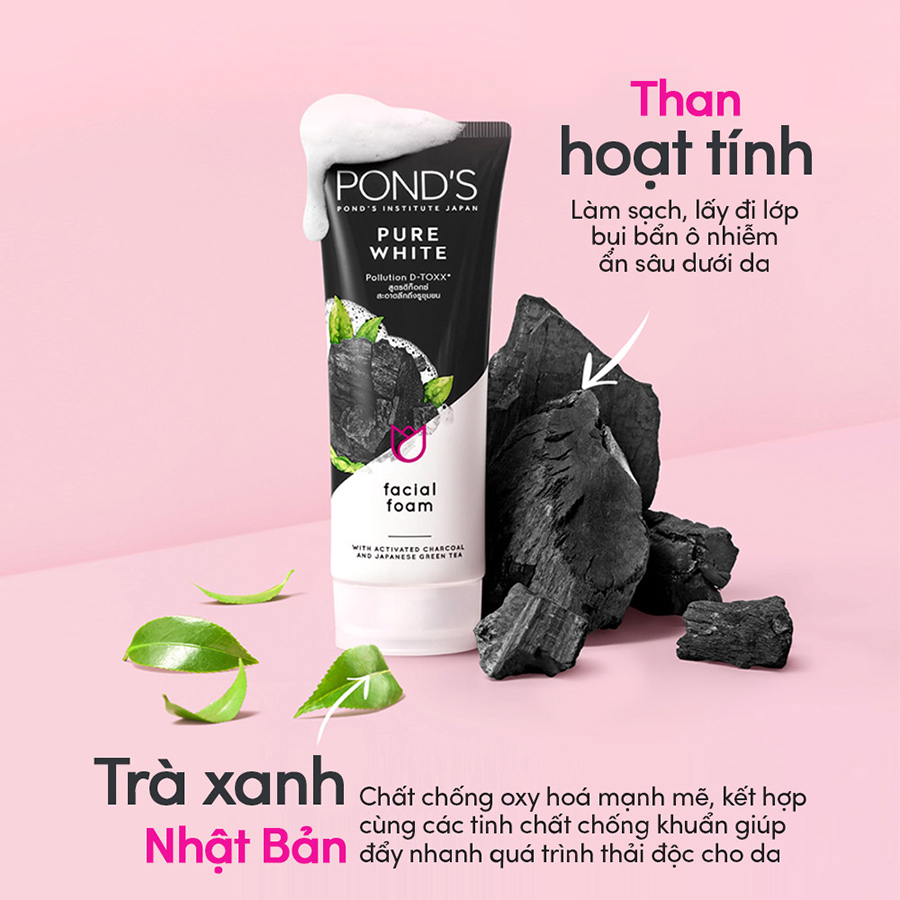 Sữa Rửa Mặt Pond's Trắng Da Tinh Khiết (100g)