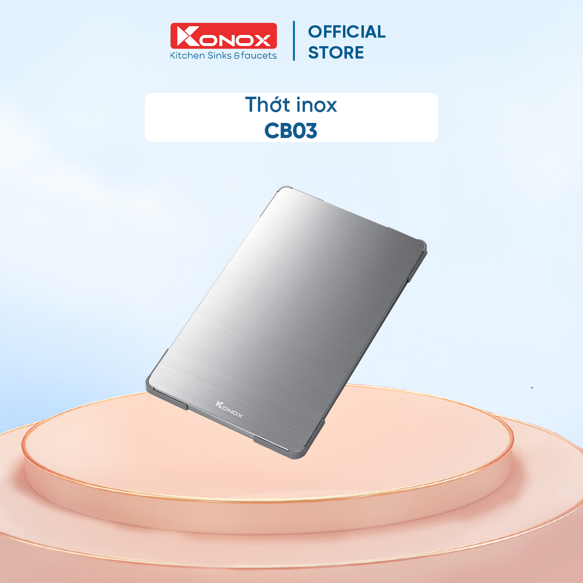 Thớt Inox KONOX - Cutting Board CB03