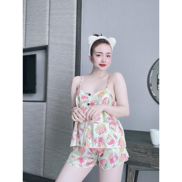 ĐỒ NGỦ LỤA 2 DÂY SIÊU XINH