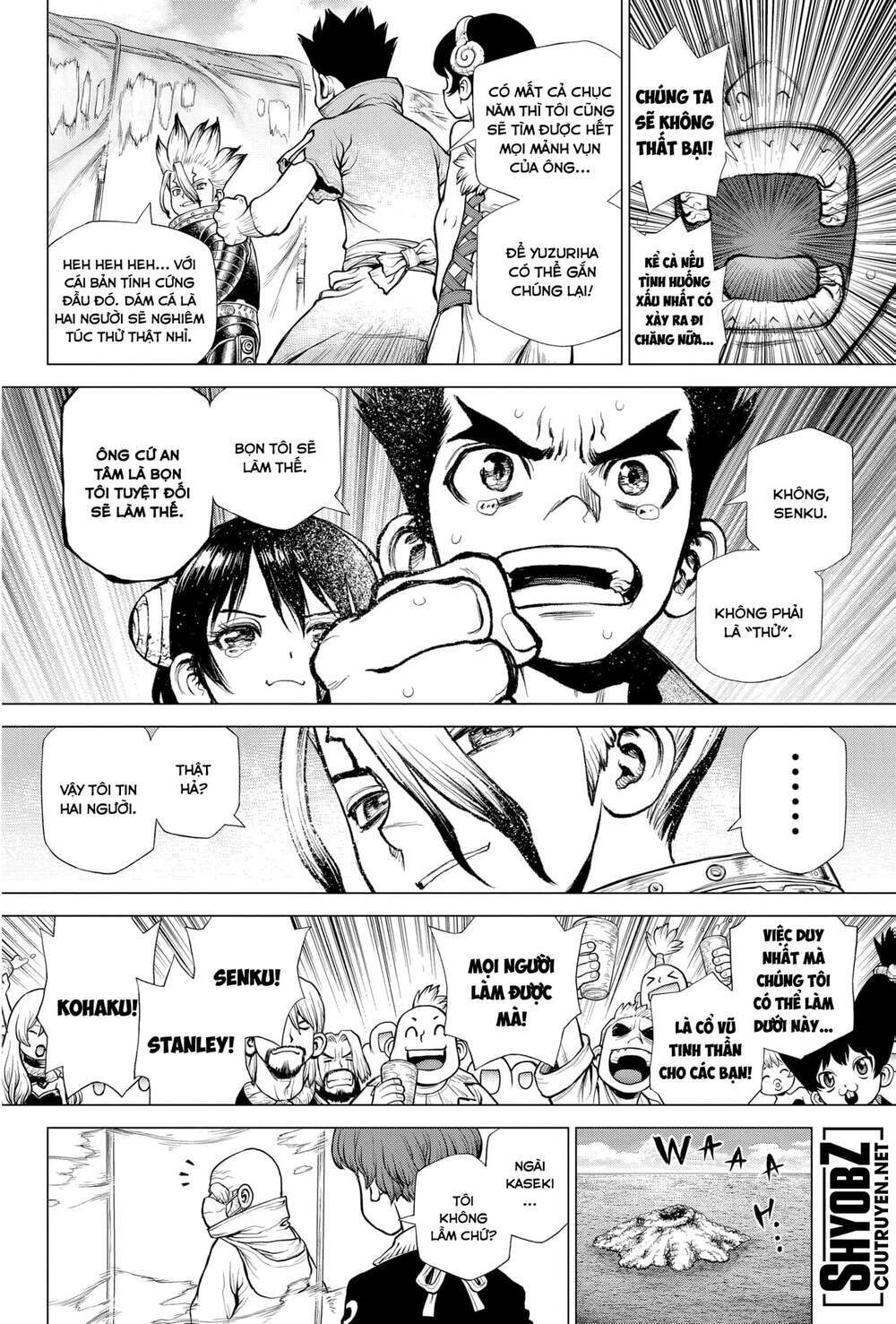 dr.stone - hồi sinh thế giới chapter 223 10