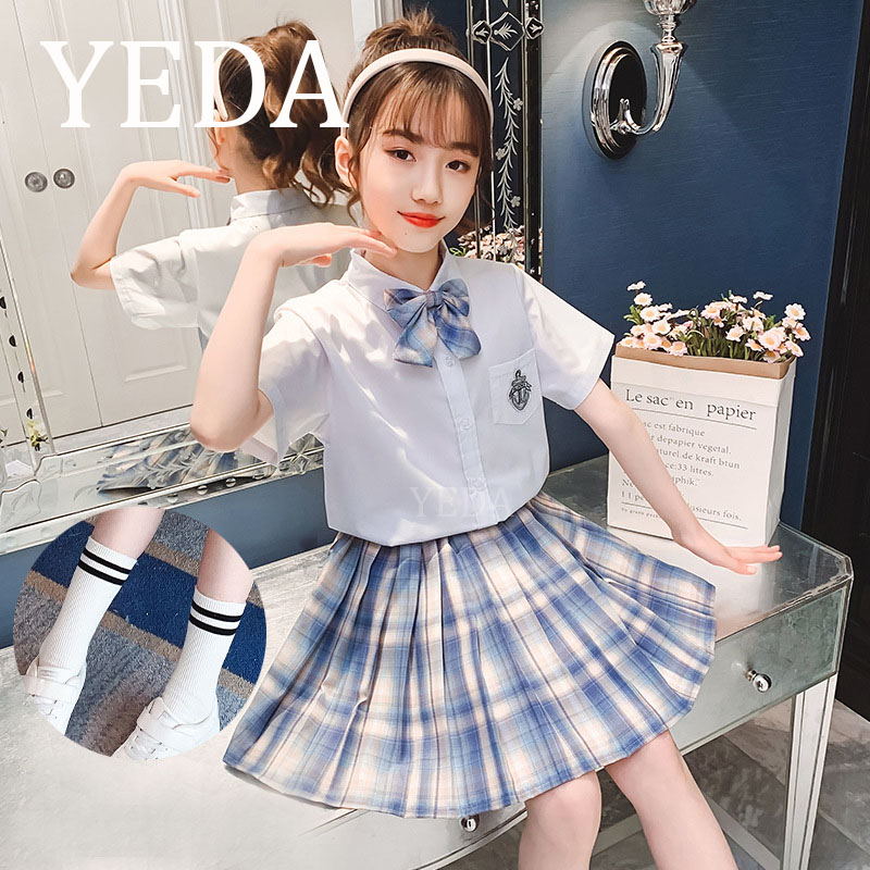 Bộ 3 món đồng phục học sinh / bộ 3 món váy học sinh đầm học sinh cấp 1 mã VAYHS.JK3