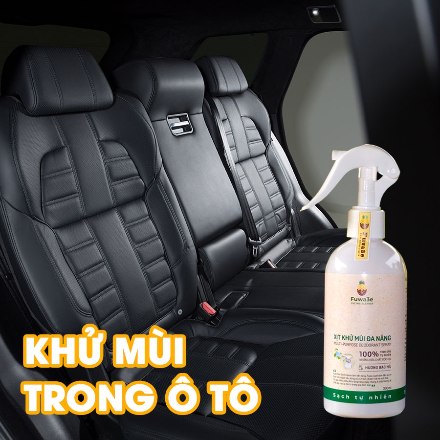 Xịt khử mùi đa năng Fuwa3e 300ml khử mùi phòng tủ quần áo xe hơi thú cưng