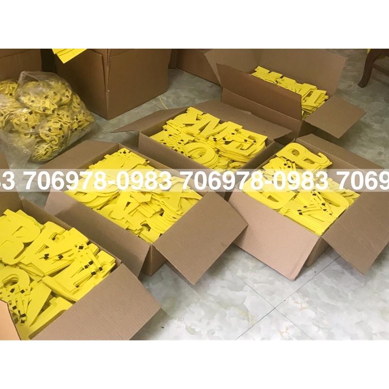 Bộ chữ xốp hội nghị-trường học