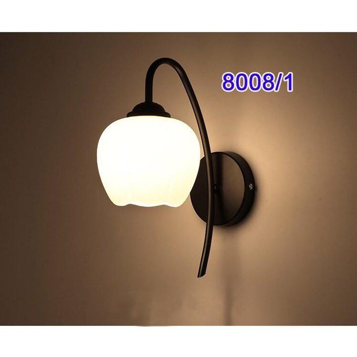 Đèn gắn tường trang trí phòng ngủ, cầu thang siêu đẹp mã 8008/1 - Kèm bóng LED