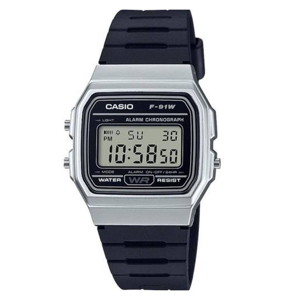 Đồng Hồ Unisex Dây Nhựa CASIO F-91WM-7A | F-91WM-7ADF