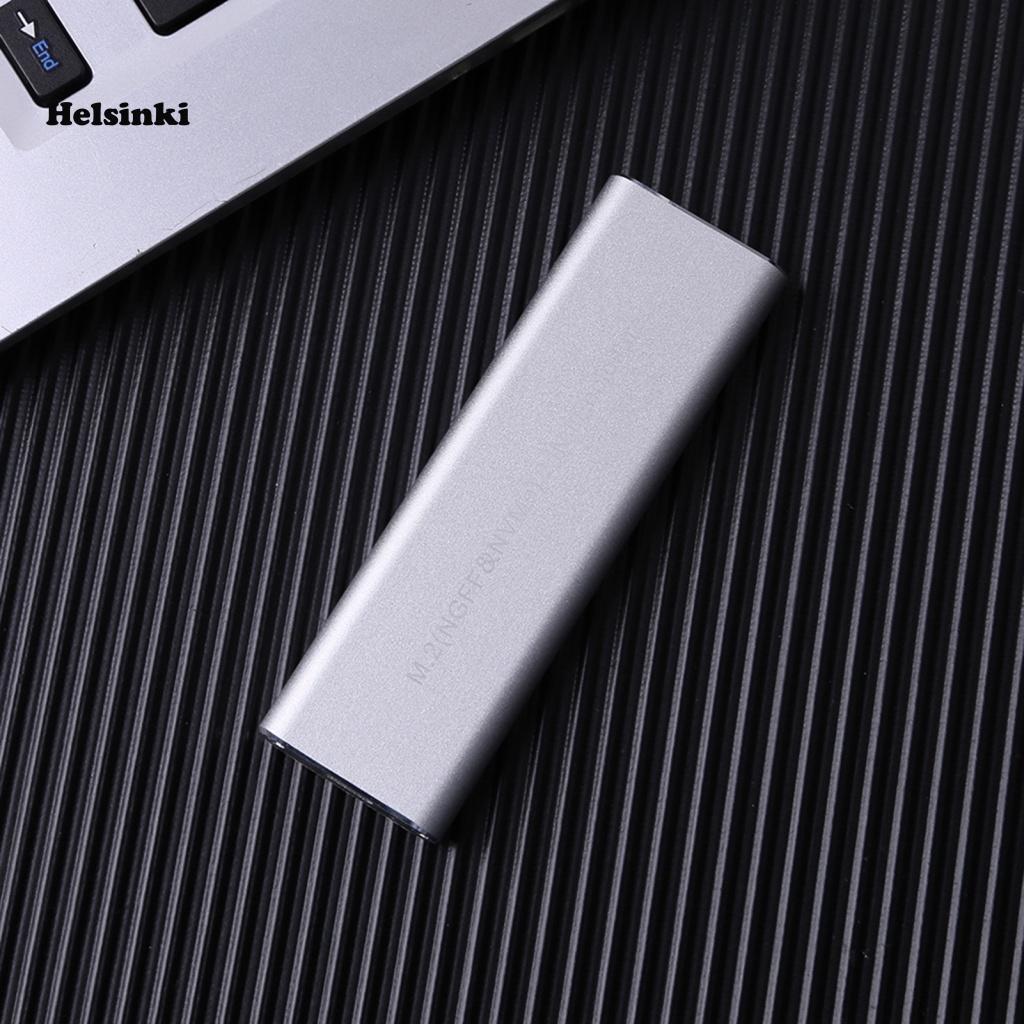 Vỏ Ổ Cứng Ngoài HLS Cho Laptop NVMe SATA M.2 SSD