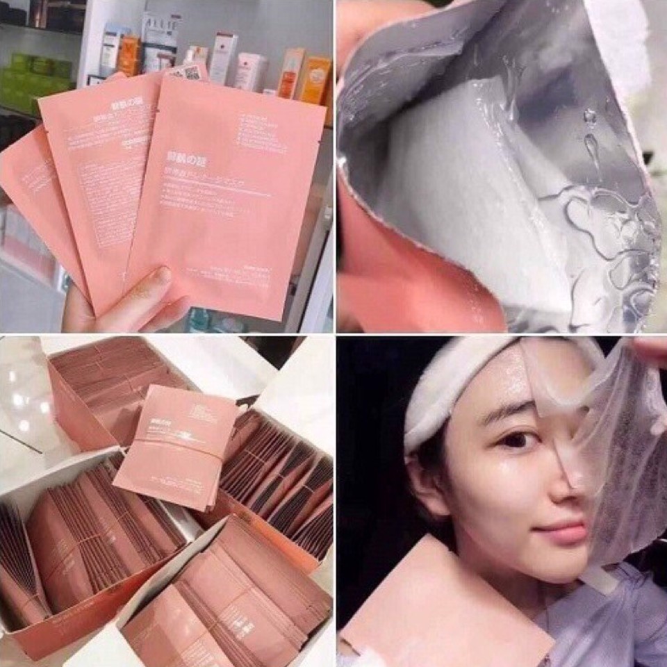 Combo 10 mặt nạ dưỡng ẩm tế bào gốc Rwine Beauty Stem Cell Placenta Mask