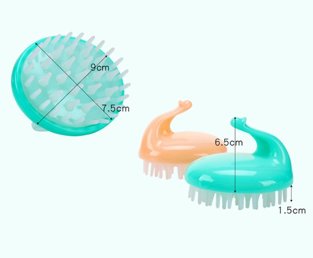 Lược Chải Gội Đầu Tóc Silicon Thế Hệ Mới [Tặng Mũ/Nón Trùm Đầu Khi Tắm - Ngẫu nhiên]
