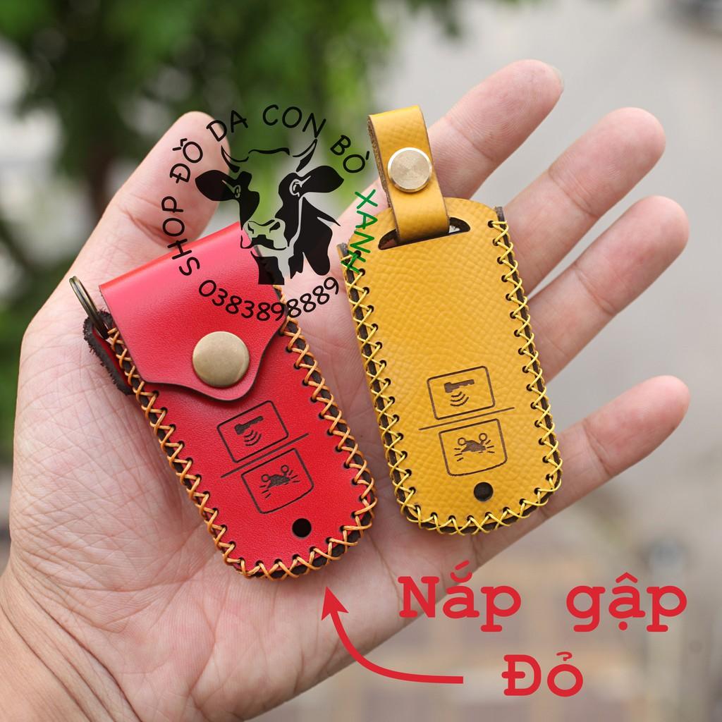 Bao da dành cho Chìa Khóa Honda Air Blade 150, Vario 150, Airblade 2020, Lead 2020, Scoopy 2022, Click handmade da thật