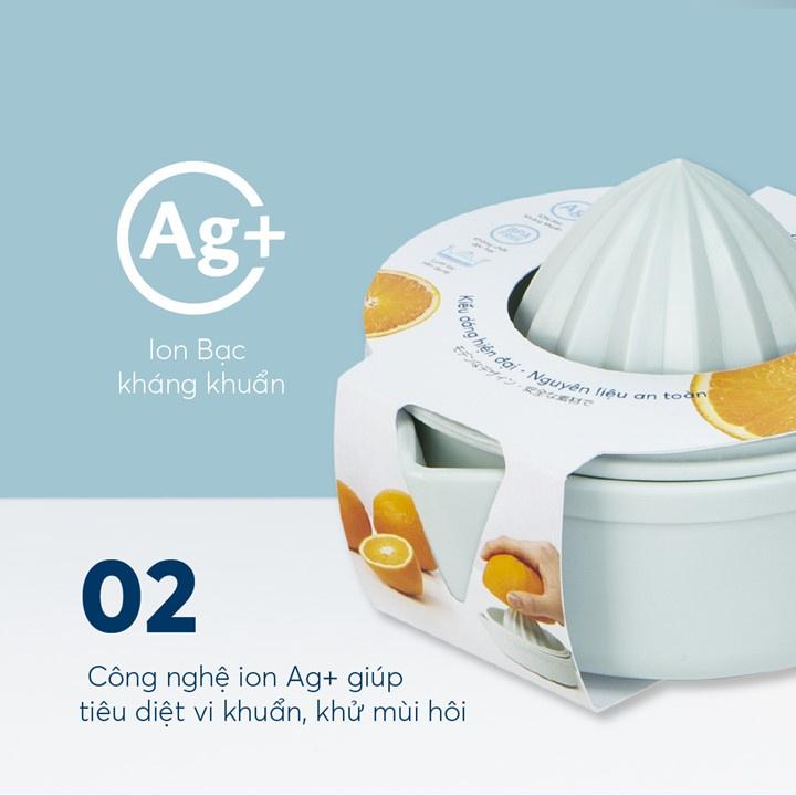 Bộ vắt cam chanh tiện dụng cỡ nhỏ Yoko-inochi-chất lượng chuẩn Nhật Bản