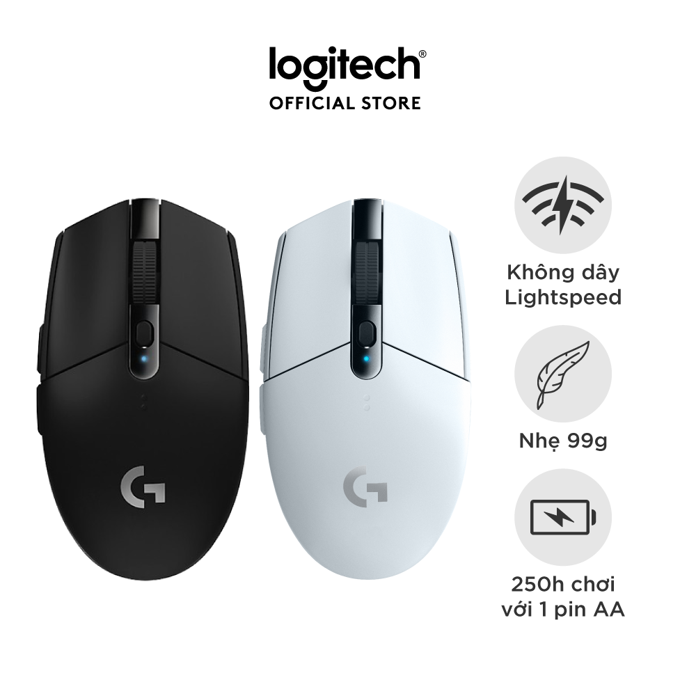 Chuột game không dây Lightspeed Logitech G304 - Hàng chính hãng