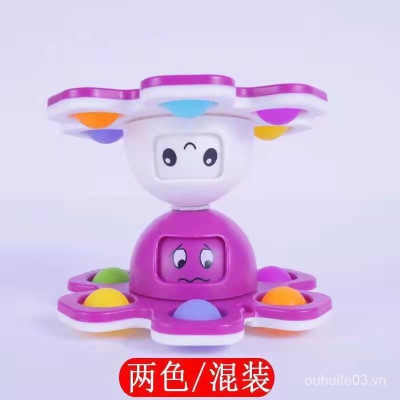 (MỚI) Con quay đồ chơi Fidget Spinner hình bạch tuộc, giúp giảm stress