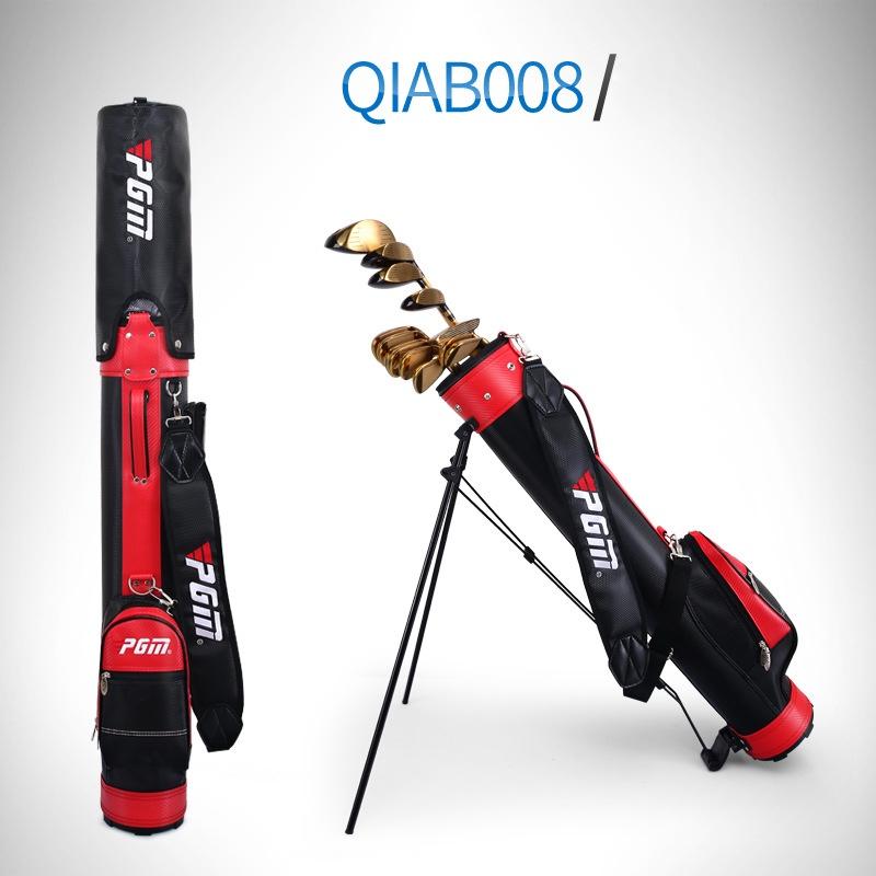 Túi đựng gậy golf QIAB008 - Chất liệu khung cứng được gia cố bằng cao su, chắc chắn và bền. Chân chống hợp kim