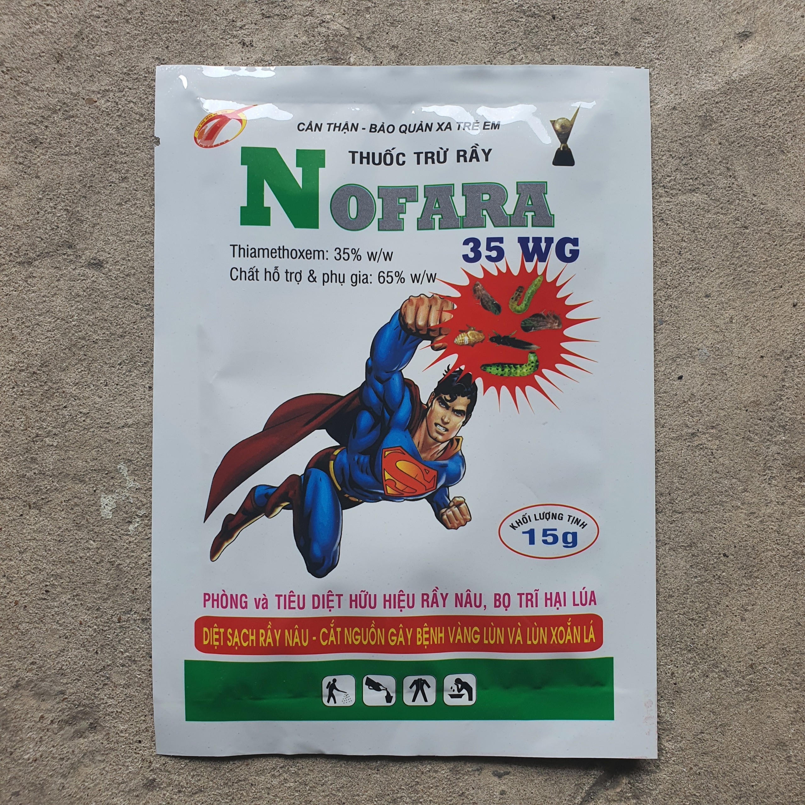 Trừ bù lạch, bọ trĩ NORAFA 35WG 15gr