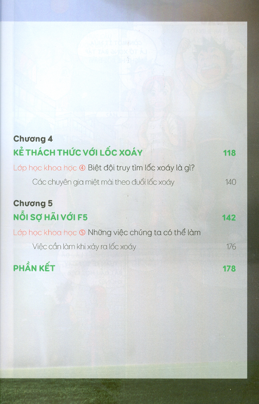 Truyện Tranh Tri Thức Khoa Học - KHỦNG HOẢNG VỀ LỐC XOÁY