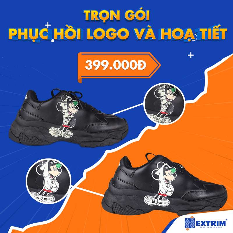 HCM [E-voucher] - Dịch vụ Phục hồi Logo cho giày và túi, Phục hồi họa tiết tại EXTRIM