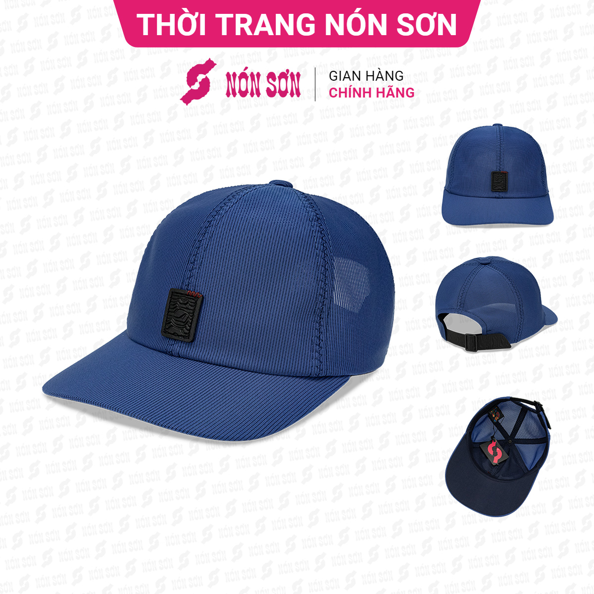 Mũ kết lưỡi trai nam nữ NÓN SƠN chính hãng MC001G-XH2