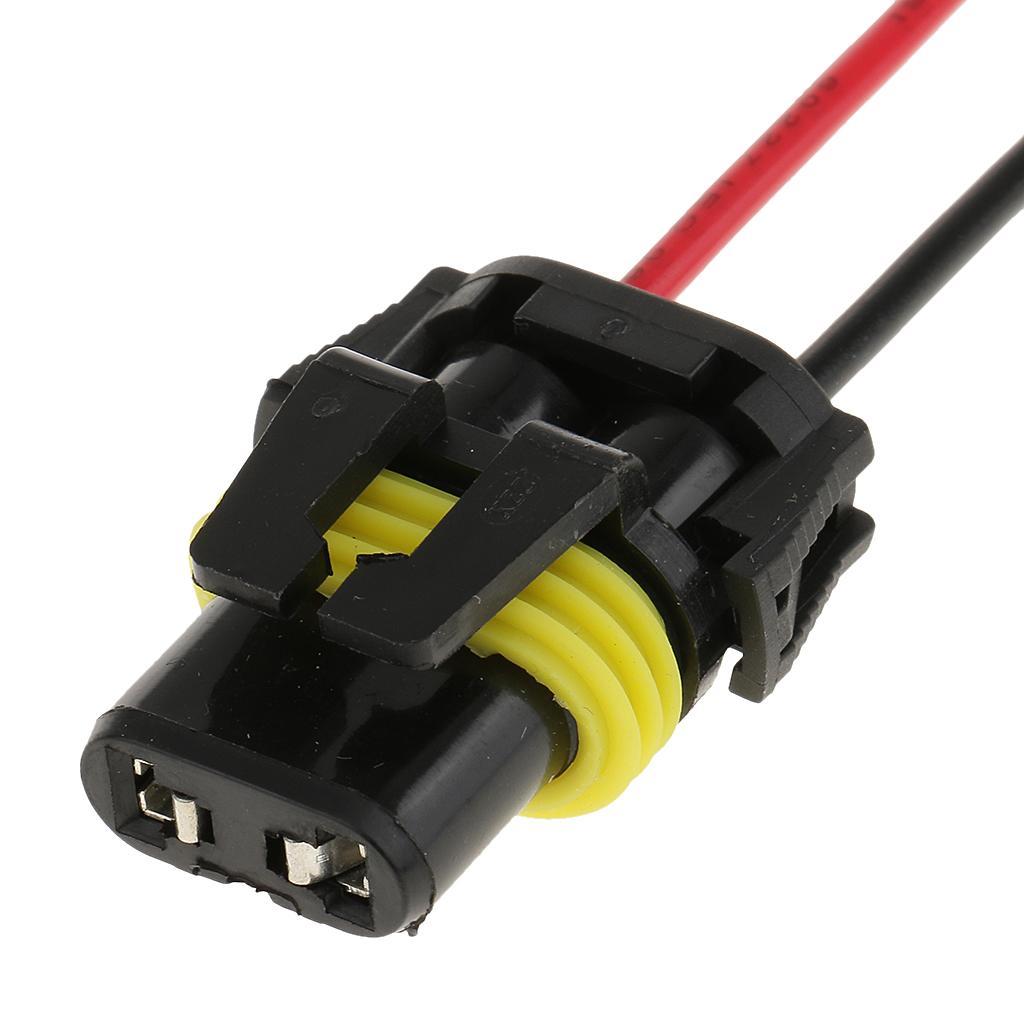 10 Pieces 9005 Headlight Fog Light Universal Wiring Harness Socket Wire