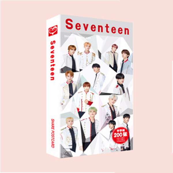 Hộp ảnh Postcard seventeen thiết kế độc đáo