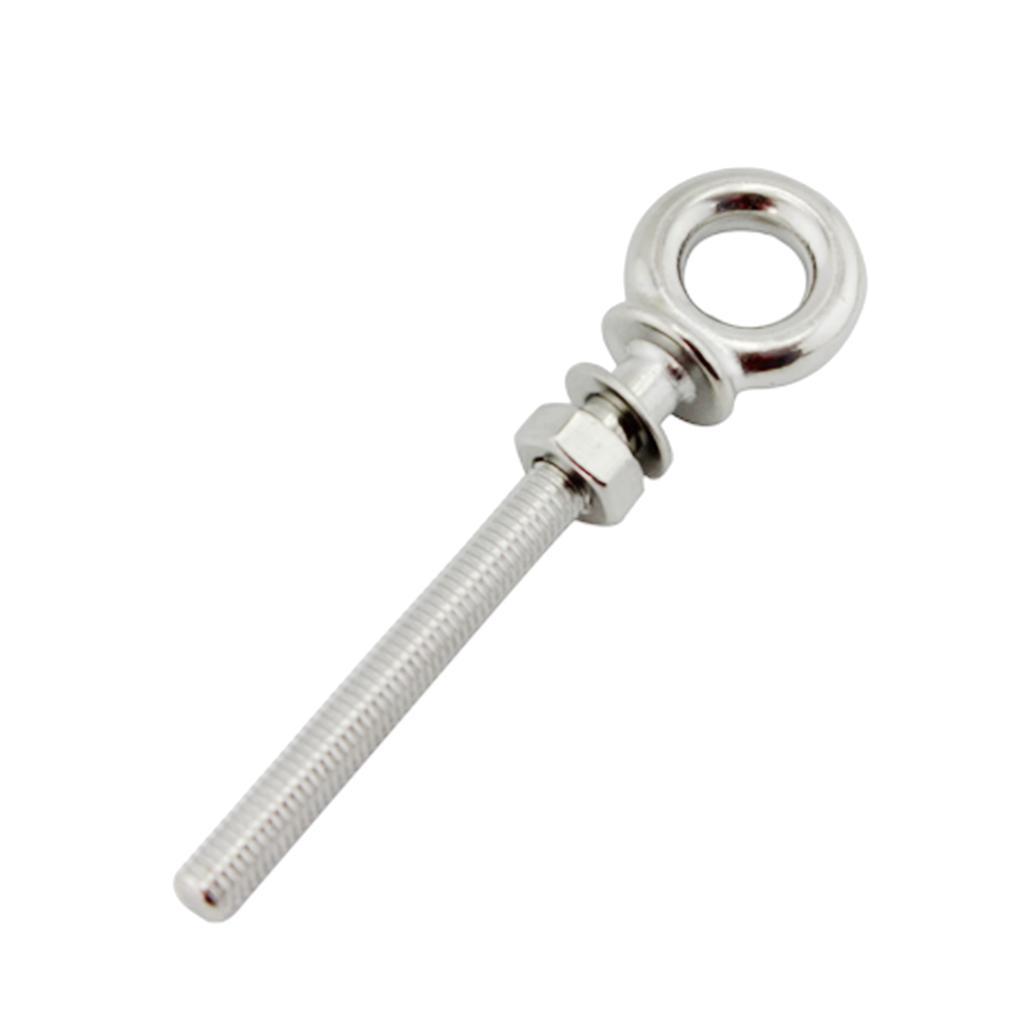 4pcs M8 Long  Eye  Harness Point Boat Fitting Hardware