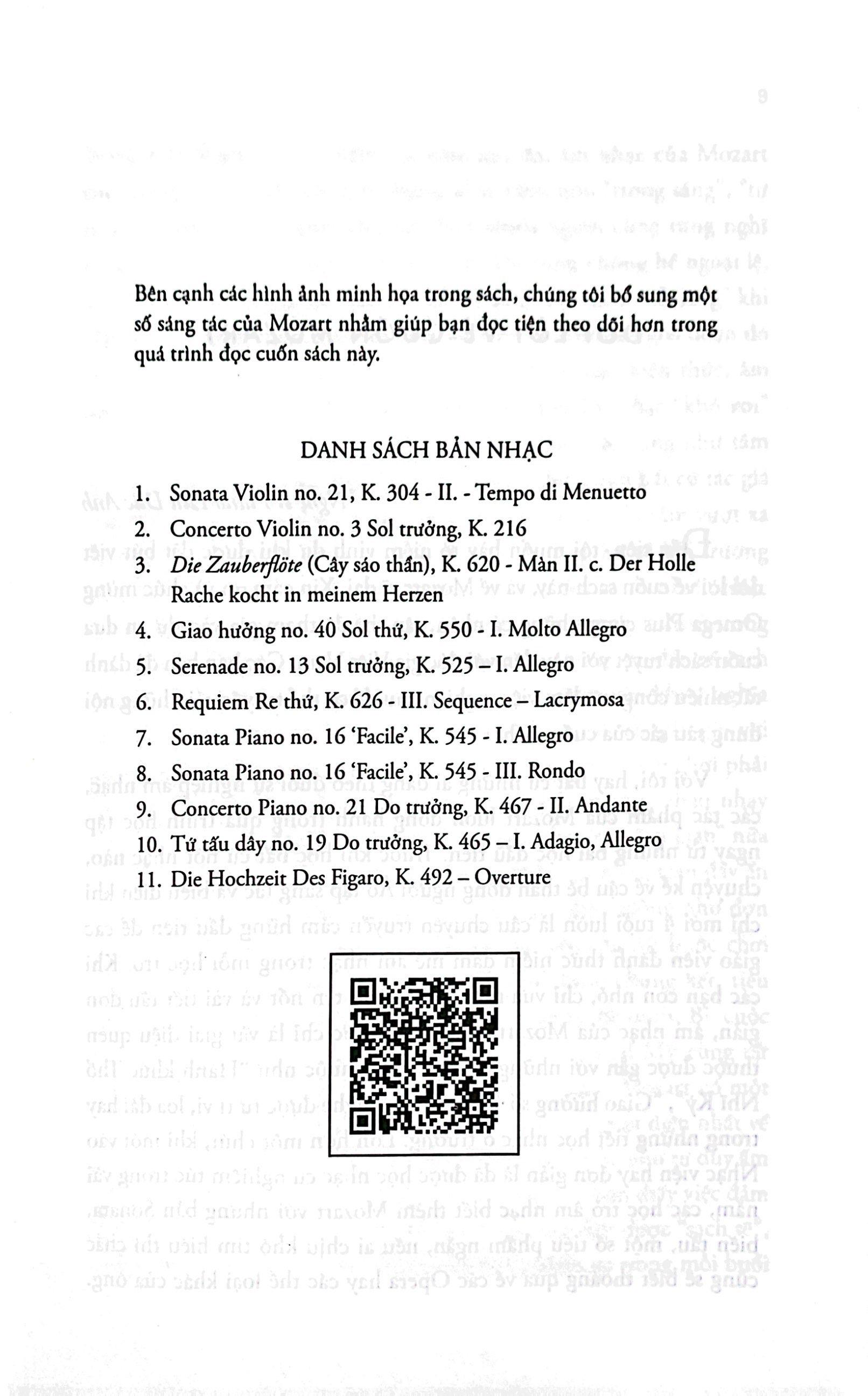 Sách Mozart