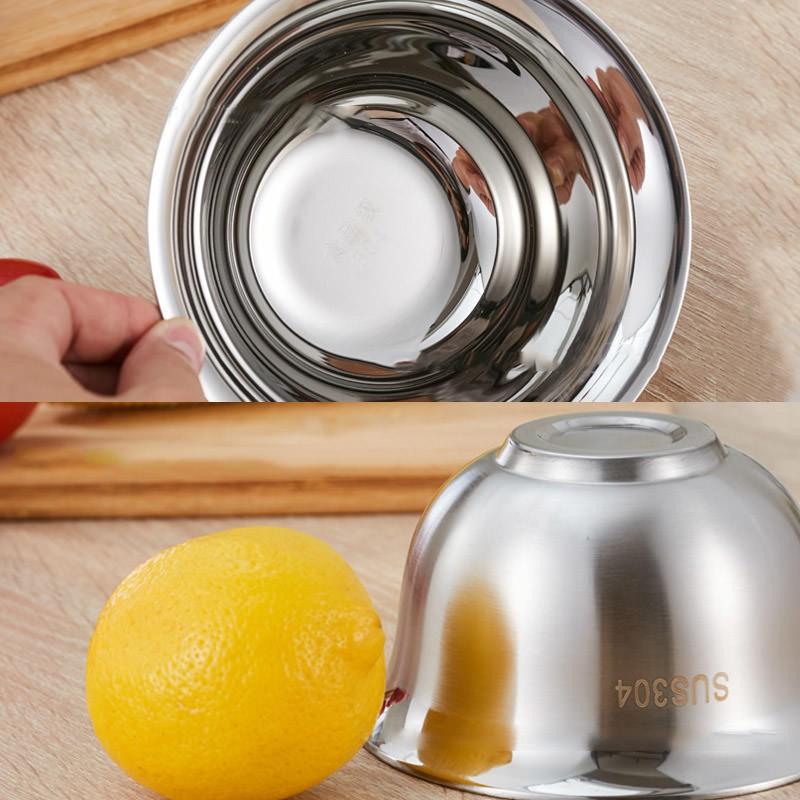 BÁT INOX 304 LOẠI 2 LỚP CHỐNG NÓNG 14CM