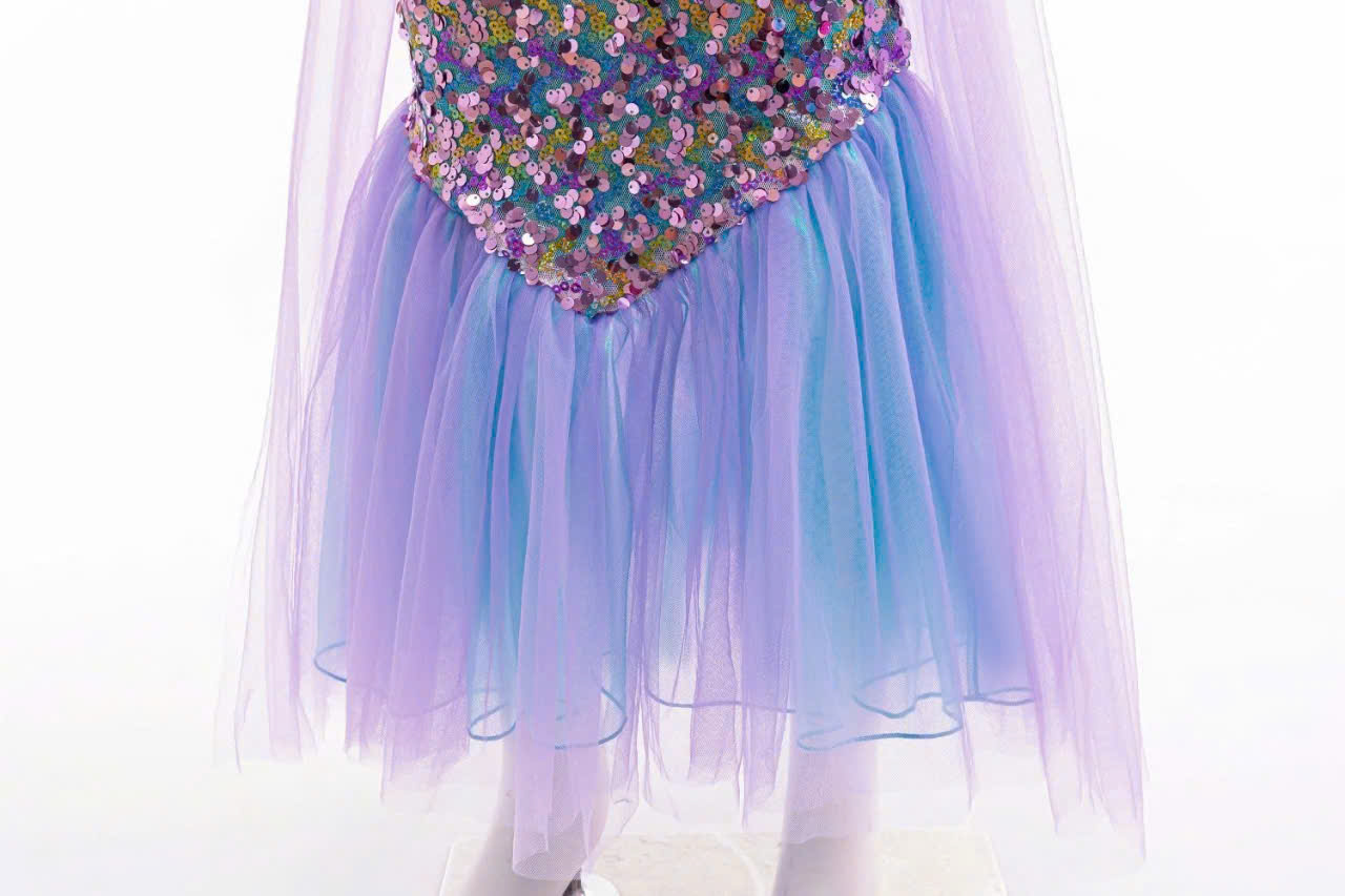 Đầm váy cho bé gái cosplay nàng tiên cá dự tiệc lễ tết giáng sinh năm mới size 100-150 hàng quảng châu