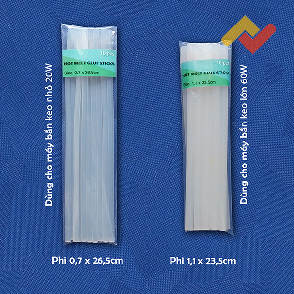 Combo 10 Cây Keo Nến Lớn, Nhỏ Loại Dài Tiện Dụng