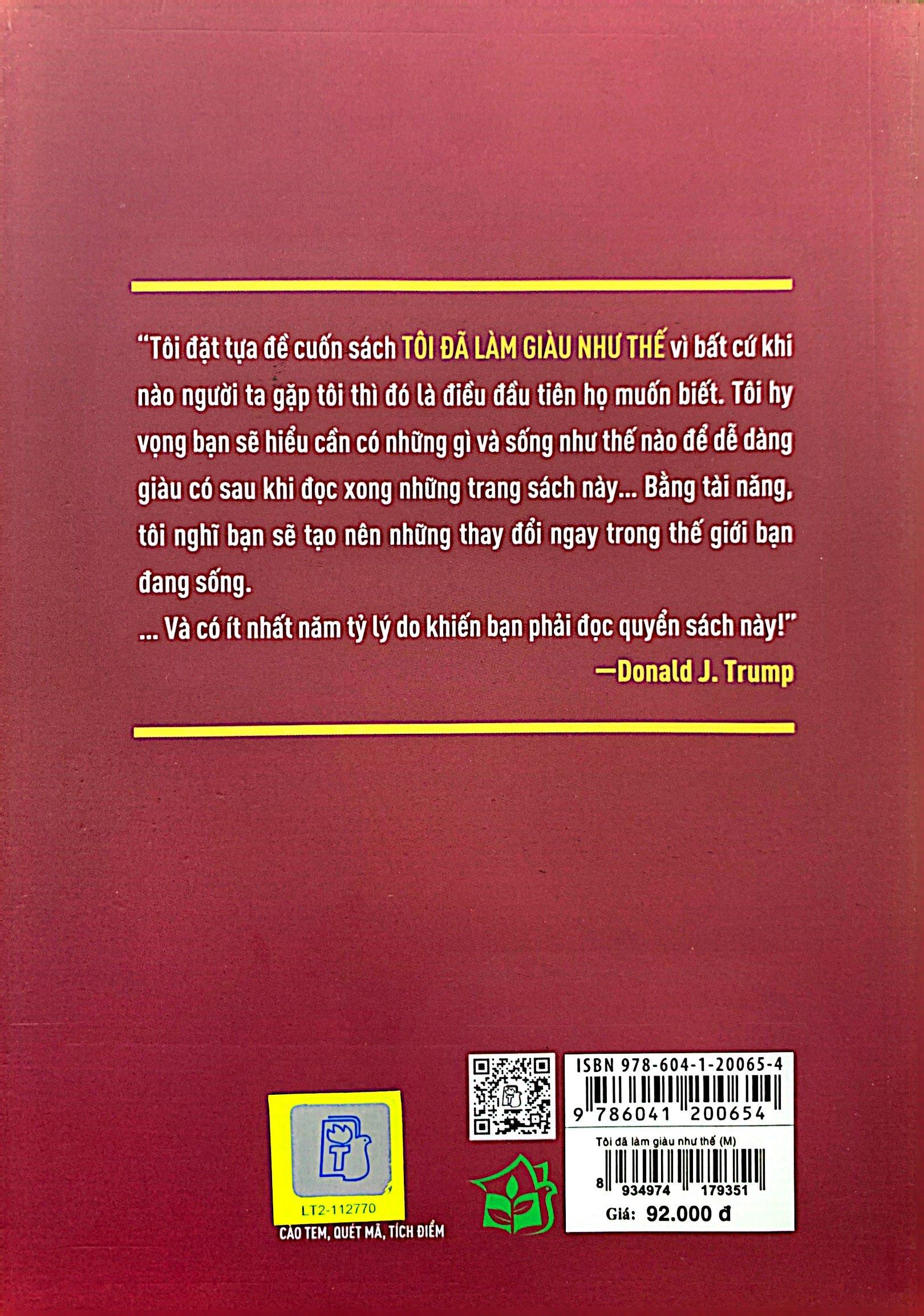 Tôi Đã Làm Giàu Như Thế (Tái Bản 2022)