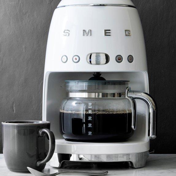 Máy Pha Cà Phê Smeg DFC02PBEU, Smeg Coffee Maker, Máy Pha Cafe, Dung Tích 1.4L, Nhiều Màu, Nhập Đức - Xanh mint