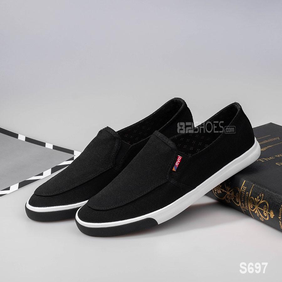 Giày lười nam - Slip on nam vải - Mã S697