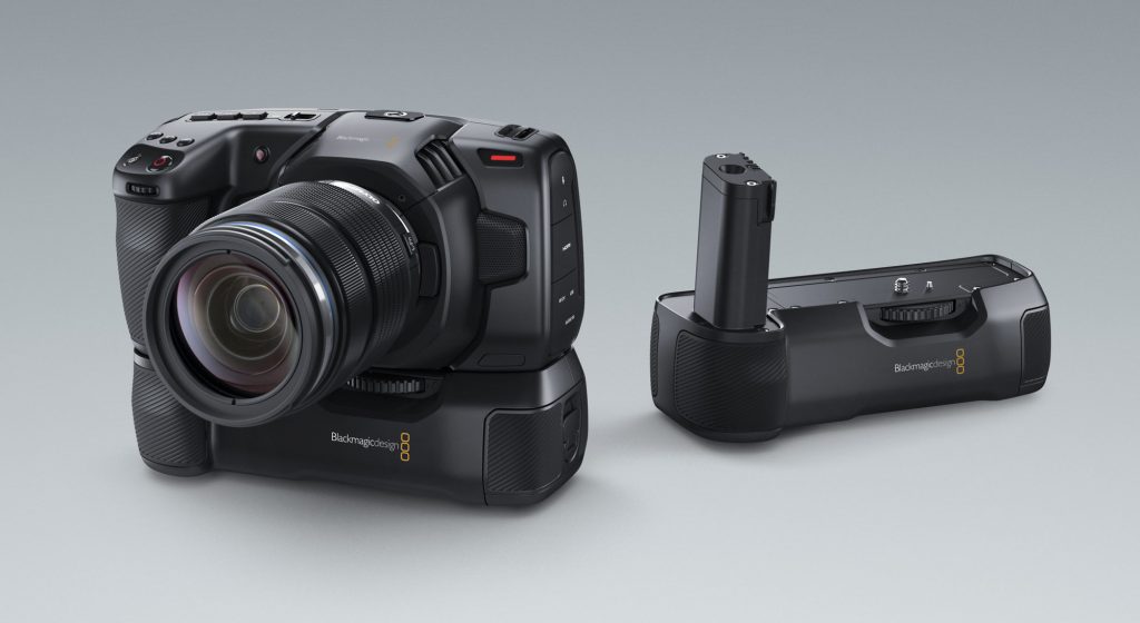 Blackmagic pocket Camera Battery Grip/ Báng tay cầm cho Blackmagic 4K/6K- hàng nhập khẩu