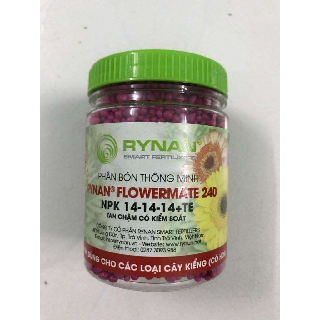 Phân bón RYNAN Thông minh tan chậm có kiểm soát NPK 14-14-14+TE- 150gr dùng mọi giai đoạn