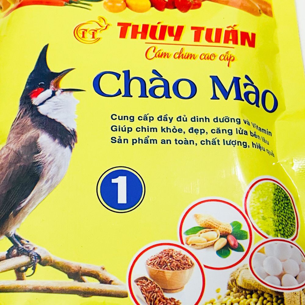 Cám chim chào mào thúy tuấn 1 gói 200g