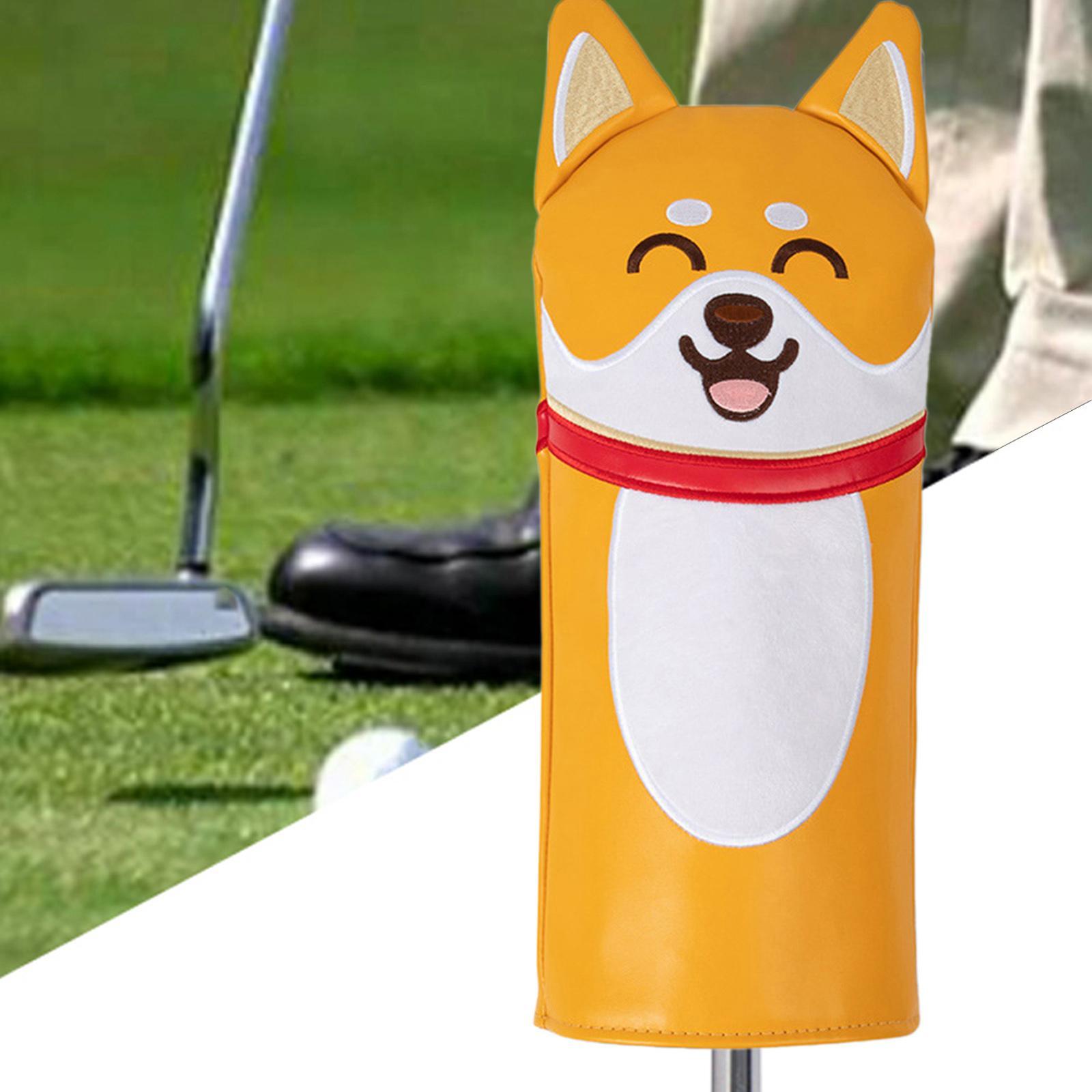 Golf Club Head Cover Protective Sleeve Golf Headcover Portable Durable Outdoor Sports Protector Head Cover Golf Accessories for Adults