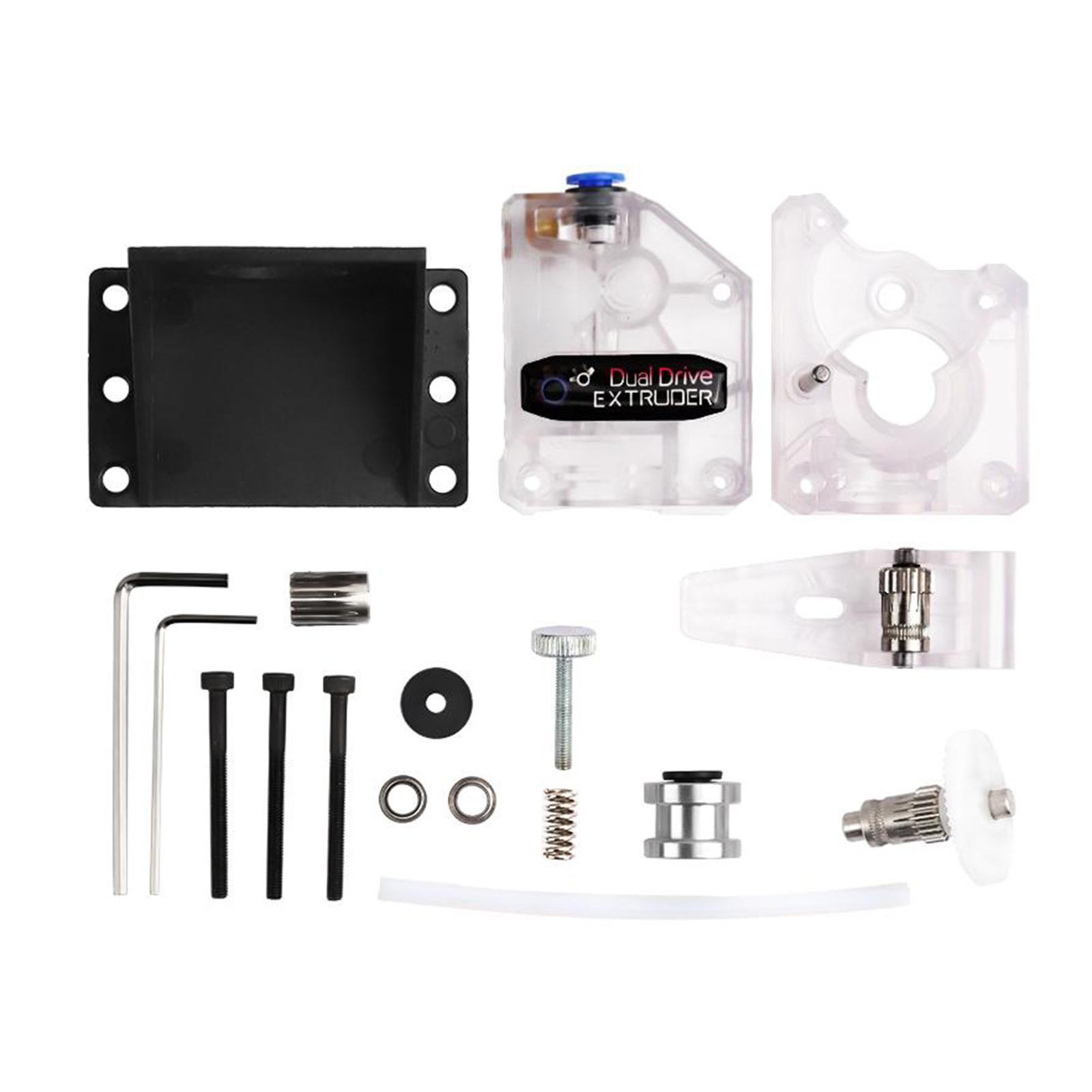 High Performance BMG Extruder Kit Dual Drive Extruder with Bracket Screws for 3D Printers