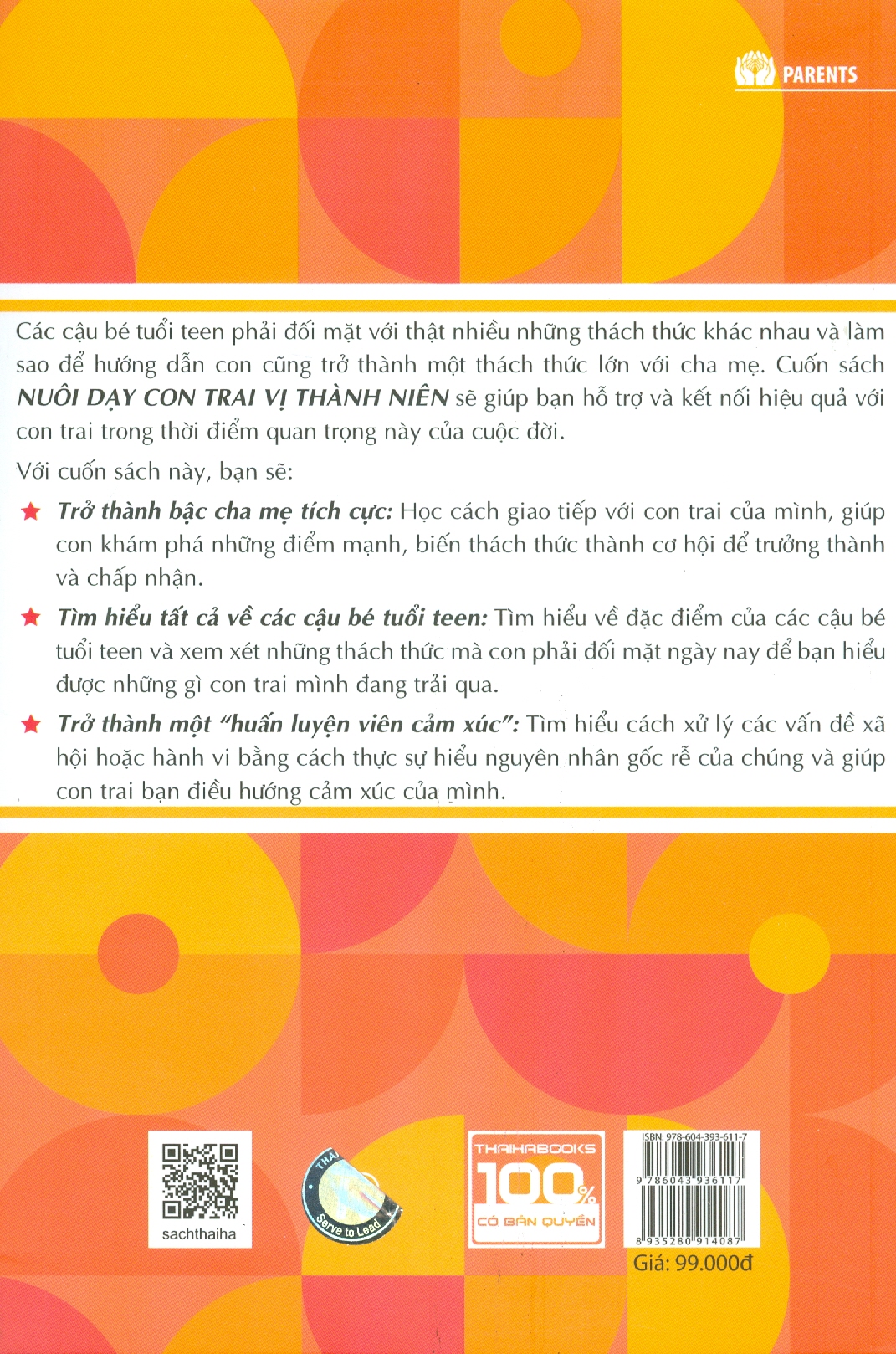 NUÔI DẠY CON TRAI VỊ THÀNH NIÊN - Christina Trujillo Sieren –Ngô Loan dịch - Thái Hà - NXB Lao Động