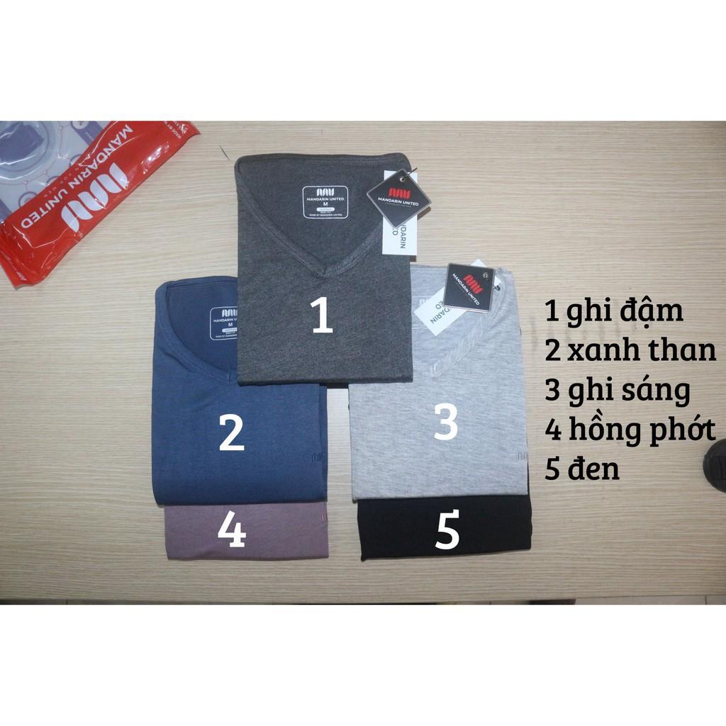 ☆ áo giữ nhiệt cổ tim dài tay nam thu đông, chất cotton co giãn, dáng ôm, cao cấp