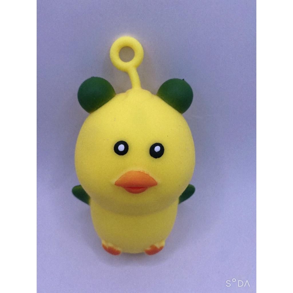 GÀ CON Squishy Mochi đồ chơi mềm mịn dễ thương chân thực giảm stress co dãn đàn hồi ngộ nghĩnh bóp giải trí