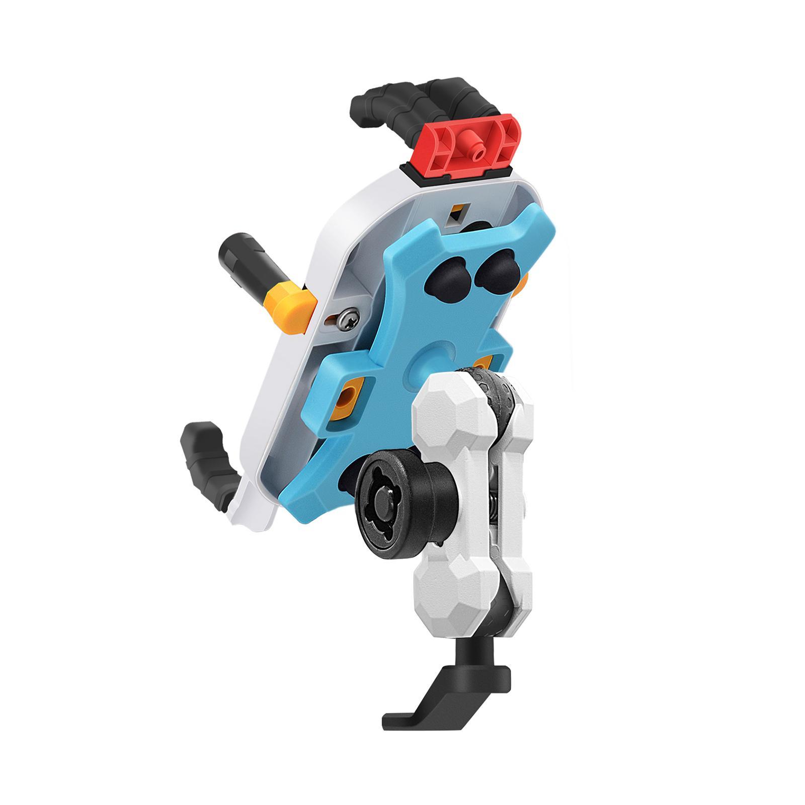 Motorcycle Phone Mount Handlebar Cellphone Holder Telescopic Bike Holder for  Motorcycle 4.7inch-7.2inch Smartphones