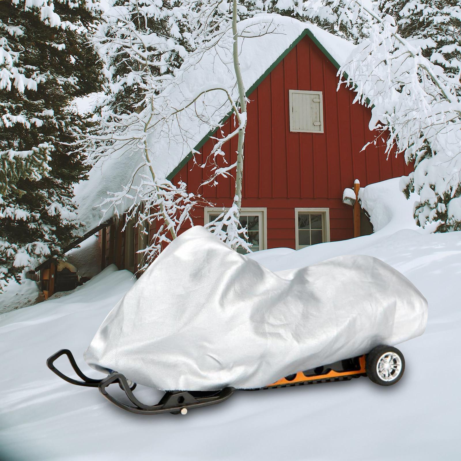 Snow Sled  Rain Snow Cover Protector Outdoor Snowmobile Travel Covers