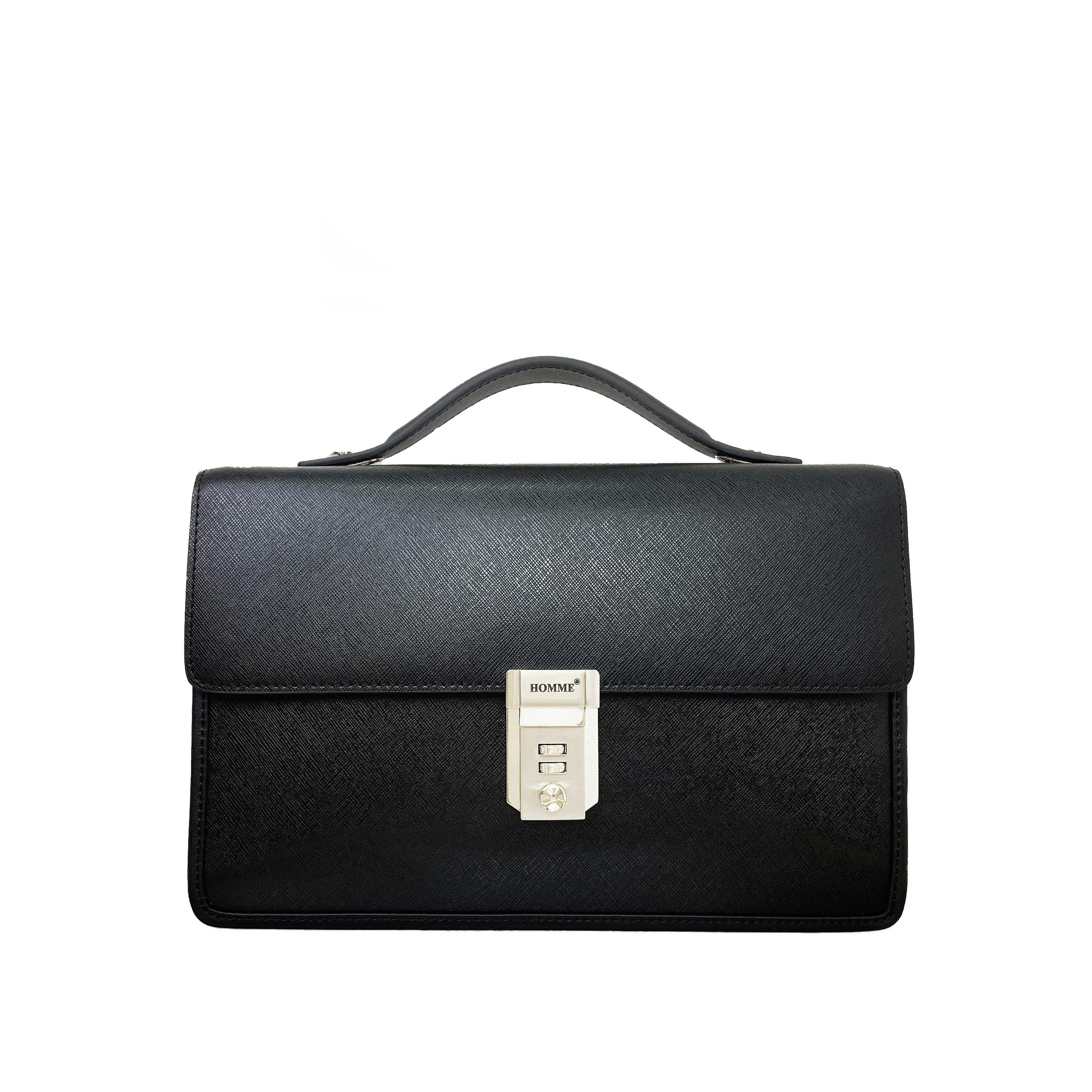 Homme Newington - Italian Saffiano Leather Handbag