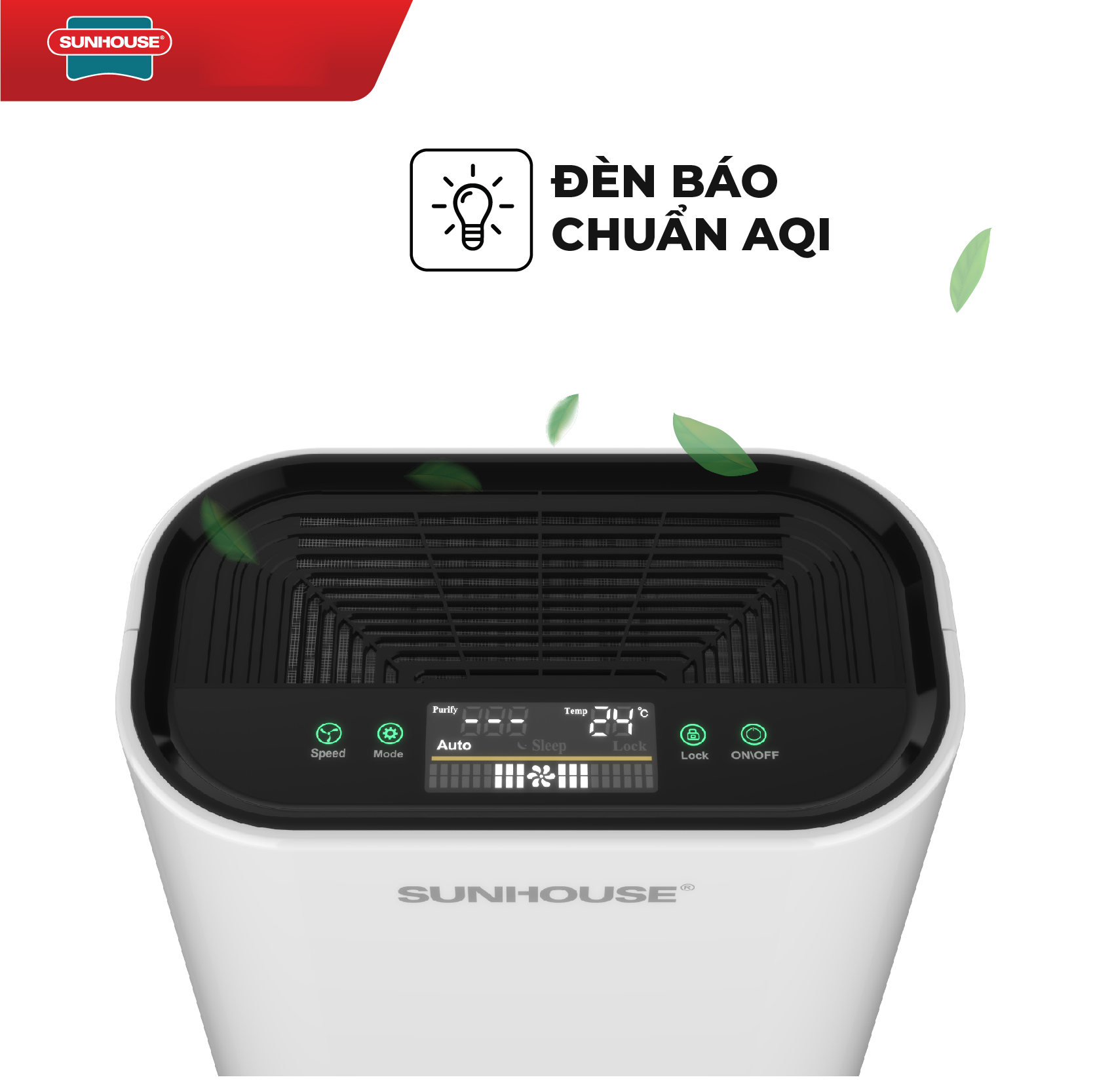 Máy Lọc Không Khí Sunhouse SHD-20AP9718 - Hàng Chính Hãng