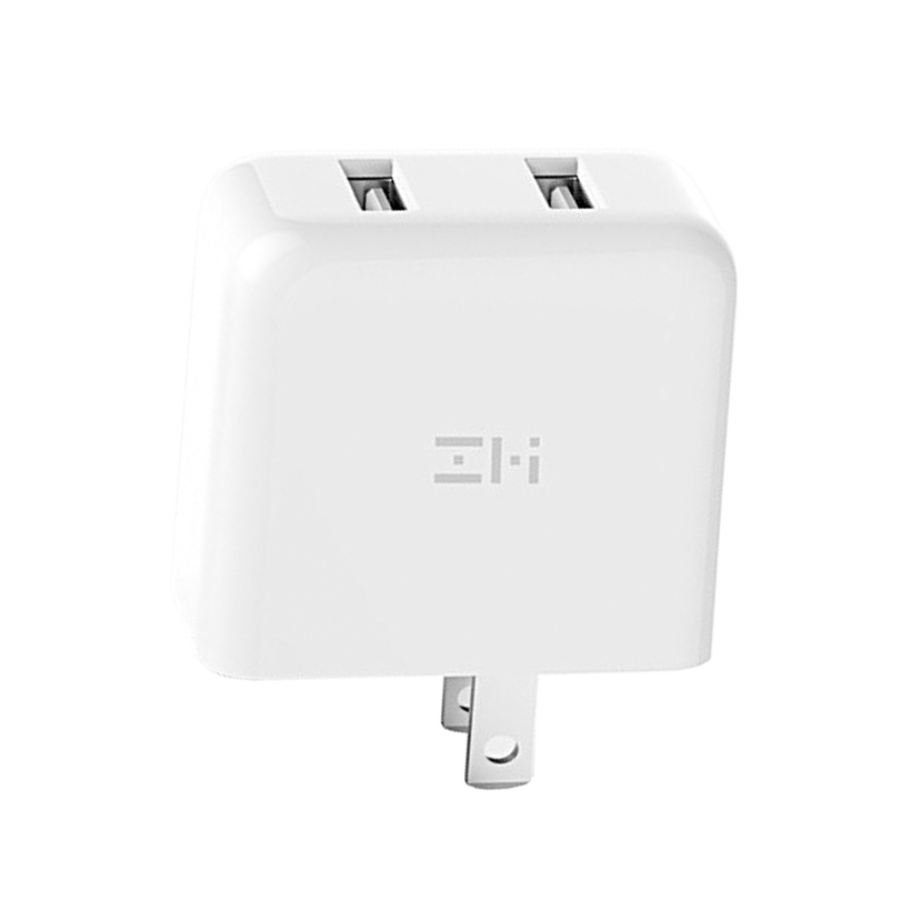 Adapter sạc nhanh Xiaomi 2USB QC 3.0 ZMI - Hàng chính hãng