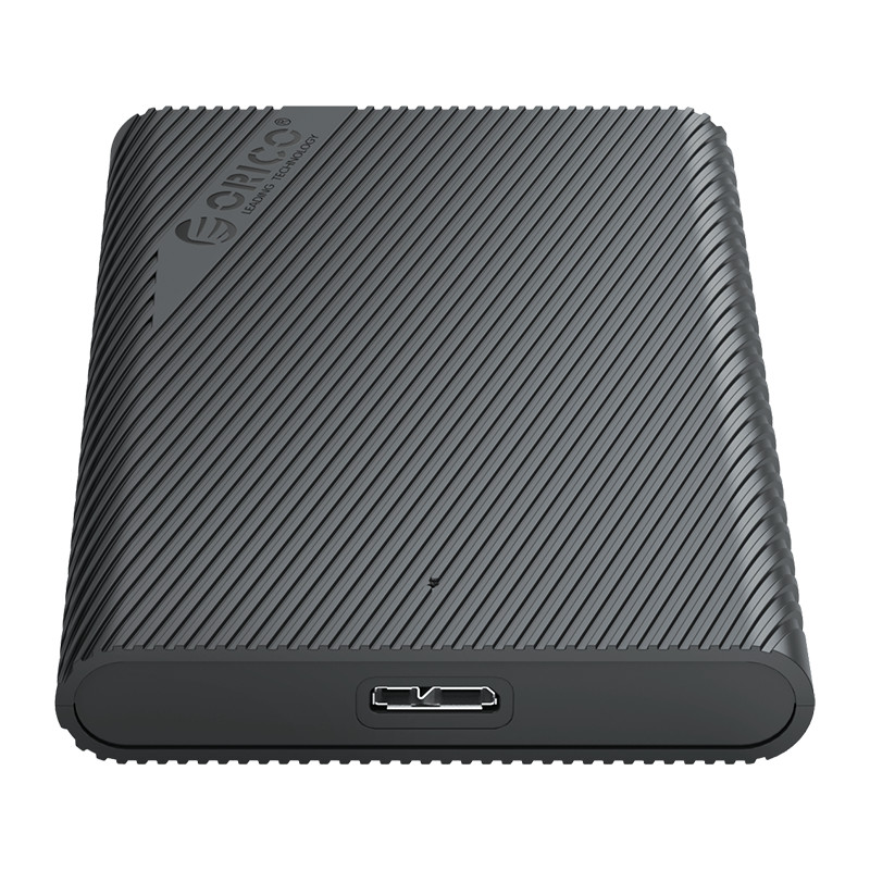 Hộp ổ cứng ORICO 2521U3-BK 2.5&quot; SSD/HDD SATA 3 USB 3.0- Hàng Chính Hãng