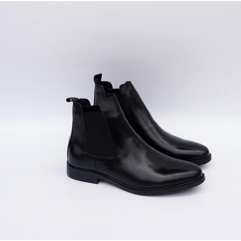 Chelsea boots Classic nam,giày nam da bò nguyên tấm YouTus