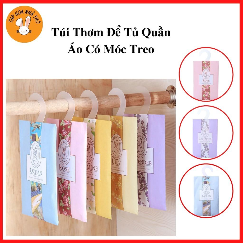 Túi Thơm Để Tủ Quần Áo Có Móc Treo Tiện Lợi