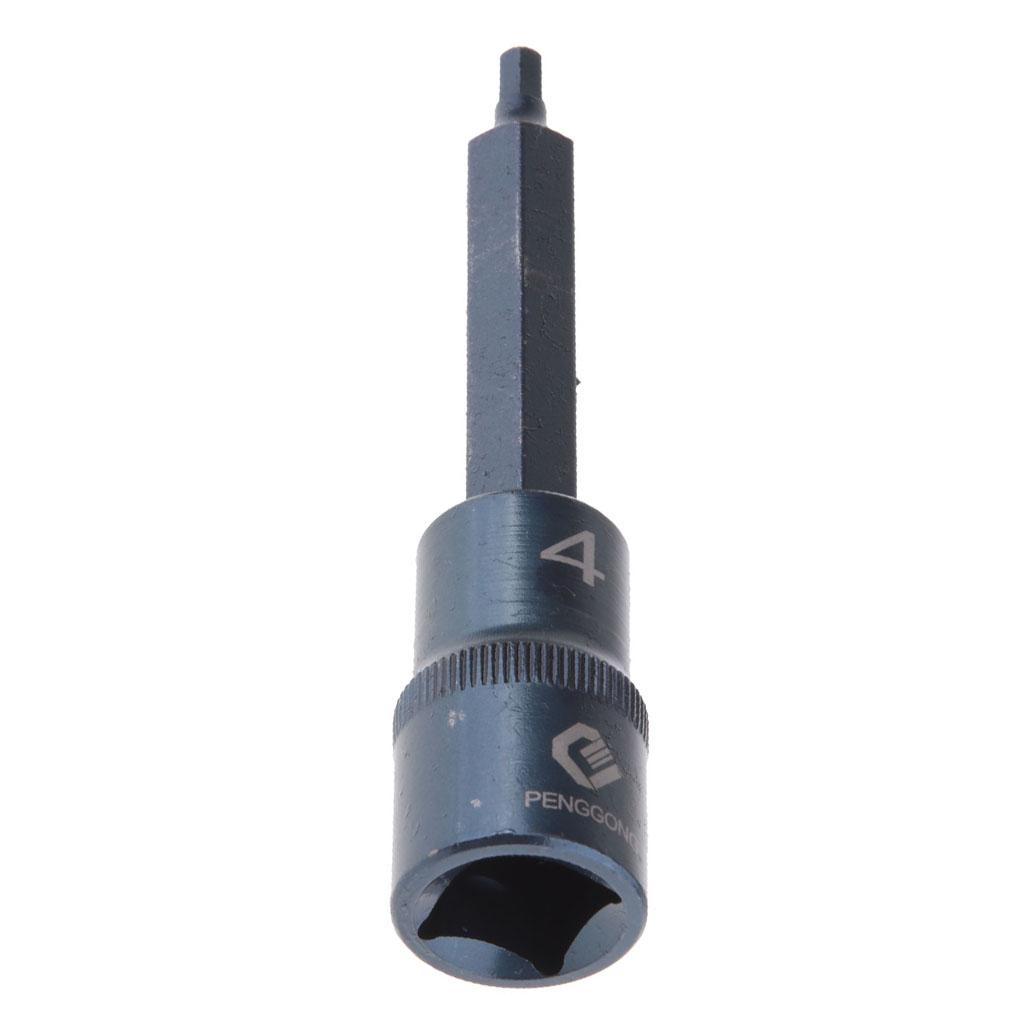 Socket Adapter Drill Bits Set Hex Shank 1/2" Drive Impact Drill Bits
