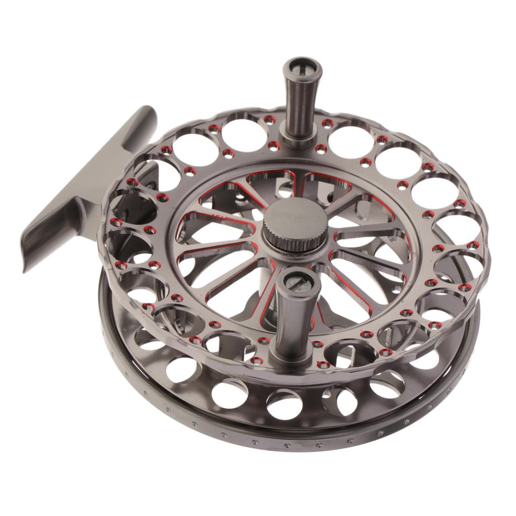 Portable Full Metal Fly Reel Ice Fishing Reel Raft Fishing Wheel Raft Wheel